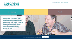 Desktop Screenshot of cosgrovecare.org.uk
